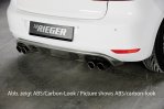Rieger Heckeinsatz VW Golf 6 10.08- - 99802