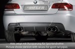 Rieger Heckeinsatz BMW 3er E92 03.10- (ab Facelift) LCI - 99859