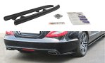 Maxton Heck Ansatz Flaps Diffusor für Mercedes CLS C218 schwarz Hochglanz ME-CLS-218F-RSD1-G