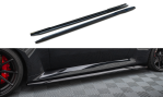 Maxton Seitenschweller Ansatz für V.1 für BMW M2 G87 schwarz Hochglanz BM-M2-G87-SD1-G