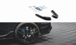 Maxton Heck Ansatz Flaps Diffusor V.1 für Volkswagen Golf R Mk8 schwarz Hochglanz VW-GO-8-R-RSD1-G