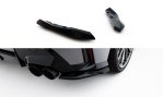 Maxton Heck Ansatz Flaps Diffusor V.4 BMW M135i F70 schwarz Hochglanz BM-1-70-M-RSD4-G