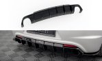Maxton Diffusor Heck Ansatz V.1 VW Scirocco R Mk3 schwarz Hochglanz VW-SC-3-R-RS1-G