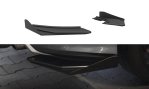 Maxton Street Pro Heck Ansatz Flaps Diffusor + Flaps Audi S3 Limousine 8V schwarz Hochglanz AUS33SCNC-RSD1BRB+RSF1-G