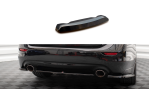 Maxton Mittlerer Diffusor Heck Ansatz für Infiniti Q50 S Mk1 schwarz Hochglanz IN-Q50S-1-RD1-G