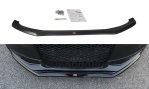 Maxton Front Ansatz V.1 für Audi S4 B8 FL schwarz Hochglanz AU-S4-B8F-FD1-G