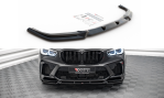 Maxton Front Ansatz V.1 für BMW  X5M F95 schwarz Hochglanz BM-X5M-05-FD1-G