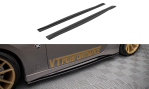 Maxton Street Pro Seitenschweller Ansatz für Nissan 370Z Nismo Facelift NI370ZNISMOCNC-SD1BRB
