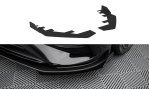 Maxton Front Flaps Mercedes-AMG A35 W177 Facelift schwarz Hochglanz MEA177F35CNC-FSF1-G