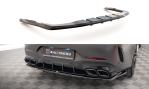 Maxton Mittlerer Diffusor Heck Ansatz DTM Look für Mercedes-AMG GT 63S 4-Door Coupe Aero schwarz Hochglanz ME-GT-4D-AMG-RD1G+RD2-G