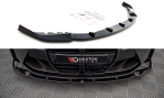 Maxton Front Ansatz V.3 für BMW M4 G82 schwarz Hochglanz BM-4-G82-M-FD3-G