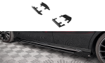 Maxton Side Flaps Mercedes A35 AMG / AMG-Line Aero Pack W177  schwarz Hochglanz MEA17735CNC-SF1-G