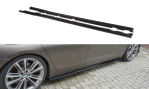 Maxton Seitenschweller Ansatz für BMW 6er GRAN COUPÉ schwarz Hochglanz BM-6-06-GC-SD1-G