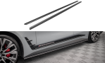 Maxton Street Pro Seitenschweller Ansatz für BMW 4er Gran Coupe M-Paket G26 BM4G26MPACKGCCNC-SD1BRB