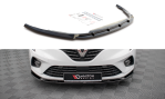Maxton Front Ansatz V.2 für Renault Clio Mk5 schwarz Hochglanz RE-CL-5-FD2-G