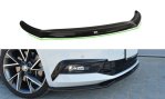 Maxton Front Ansatz V.2 für Skoda Superb Mk3 schwarz Hochglanz SK-SU-3-FD2-G