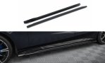 Maxton Seitenschweller Ansatz V.1 BMW 5er M-Paket G60 schwarz Hochglanz BM-5-G60-MPACK-SD1-G