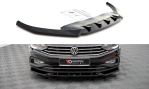 Maxton Front Ansatz V.2 für Volkswagen Passat B8 Facelift schwarz Hochglanz VW-PA-B8F-FD2-G