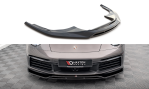 Maxton Front Ansatz für Porsche 911 Carrera 4S 992 schwarz Hochglanz PO-911-992-CA-4S-FD1G+FD1R-G