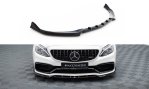 Maxton Front Ansatz V.2 Mercedes-AMG C63 Limousine / Kombi W205 / S205 schwarz Hochglanz ME-C-205-63-FD1-G