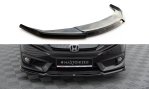 Maxton Front Ansatz V.2 Honda Civic Limousine Mk10 schwarz Hochglanz HO-CI-10-FD2-G