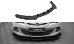 Maxton Street Pro Front Ansatz für +Flaps für V.1 + Flaps Opel Astra GTC OPC-Line J schwarz Hochglanz OPASJGTCOPCLINECNC-FD1BRB+FSF1-G