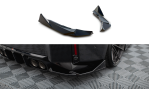 Maxton Heck Ansatz Flaps Diffusor V.6 (heckansatz v.2) BMW M2 G87 schwarz Hochglanz BM-M2-G87-RSD6-G