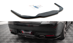 Maxton Mittlerer Diffusor Heck Ansatz für Peugeot 508 GT Mk1 Facelift schwarz matt PE-508-1F-GT-RD1-T