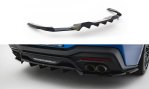 Maxton Mittlerer Cup Diffusor Heck Ansatz Ford Mustang GT Mk7 schwarz Hochglanz FO-MU-7-GT-RD1G+RD2-G