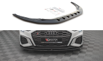 Maxton Front Ansatz V.1 für Audi S3 / A3 S-Line 8Y schwarz Hochglanz AU-A3-8Y-SLINE-FD1-G