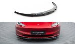 Maxton Front Ansatz V.2 Tesla Model 3 Project HighlandFacelift schwarz Hochglanz TE-MODEL3-1F-FD2-G