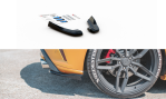 Maxton Heck Ansatz Flaps Diffusor V.2 für Ford Focus ST Mk4  schwarz Hochglanz FO-FO-4-ST-RSD2-G