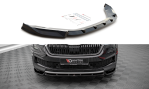 Maxton Front Ansatz V.1 für Skoda Kodiaq Mk1 Facelift schwarz Hochglanz SK-KO-1F-FD1-G