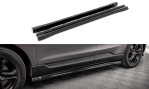 Maxton Seitenschweller Ansatz für Ford Edge Mk2 schwarz Hochglanz FO-ED-2-SD1-G