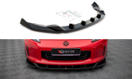 Maxton Front Ansatz V.2 für Nissan 370Z Facelift schwarz Hochglanz NI-370F-FD2-G