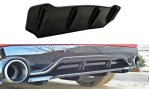 Maxton Mittlerer Diffusor Heck Ansatz für PEUGEOT 308 II GTI im DTM LOOK schwarz Hochglanz PE-308-GTI-RD1+RD2-G