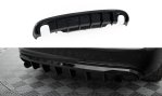 Maxton Diffusor Heck Ansatz Audi A5 Coupe / Cabrio S-Line 8T (Version mit Einzelauspuff auf beiden Seiten) AU-S5-1-RS1GO_O