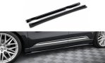 Maxton Seitenschweller Ansatz Renault Espace Mk5 Facelift schwarz Hochglanz RE-ES-5F-SD1-G