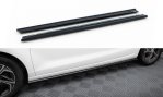 Maxton Seitenschweller Ansatz Hyundai I30 Mk3 Facelift schwarz Hochglanz HY-I30-3F-SD1-G