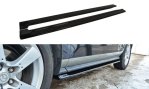 Maxton Seitenschweller Ansatz für MAZDA CX-7 schwarz Hochglanz MA-CX-7-SD1-G