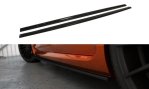 Maxton Seitenschweller Ansatz für Ford Focus ST Mk2 FL schwarz Hochglanz FO-FO-2F-ST-SD1-G