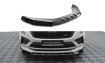 Maxton Front Ansatz V.1 Skoda Kodiaq RS Mk1 Facelift schwarz Hochglanz SK-KO-1F-RS-FD1-G
