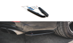 Maxton Heck Ansatz Flaps Diffusor für Porsche Panamera Turbo 970 Facelift schwarz Hochglanz PO-PA-970-T-RSD1-G