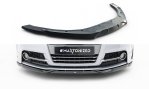 Maxton Front Ansatz V.2 Audi TT S / TT S-Line 8J Facelift schwarz Hochglanz AU-TT-2-SLINE-FD2-G