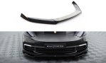 Maxton Front Ansatz V.2 Porsche Panamera E-Hybrid / Panamera 4S 971 schwarz Hochglanz PO-PA-971-H-FD4-G