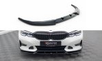 Maxton Front Ansatz V.1 BMW 3er Sport Line G20 / G21 schwarz Hochglanz BM-3-20-SPORT-FD1-G