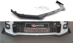 Maxton Racing Front Ansatz für passend +Flaps für Toyota GR Yaris Mk4 schwarz Hochglanz TOYA4GR4CNC-FD1BRB+FSF1-G
