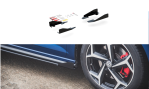 Maxton Side Flaps Volkswagen Polo AW GTI schwarz Hochglanz VWPO6GTICNC-SF1-G