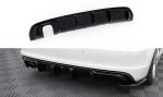 Maxton Diffusor Heck Ansatz Audi A3 S-Line Sportback 8V (Ausführung mit einseitigem Doppelauspuffendrohr) AU-S3-8V-SB-RS1GO_