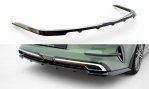 Maxton Mittlerer Cup Diffusor Heck Ansatz Kia Proceed GT-Line Mk1 Facelift schwarz Hochglanz KI-CE-3F-PRO-GTLINE-RD3G+RD4-G